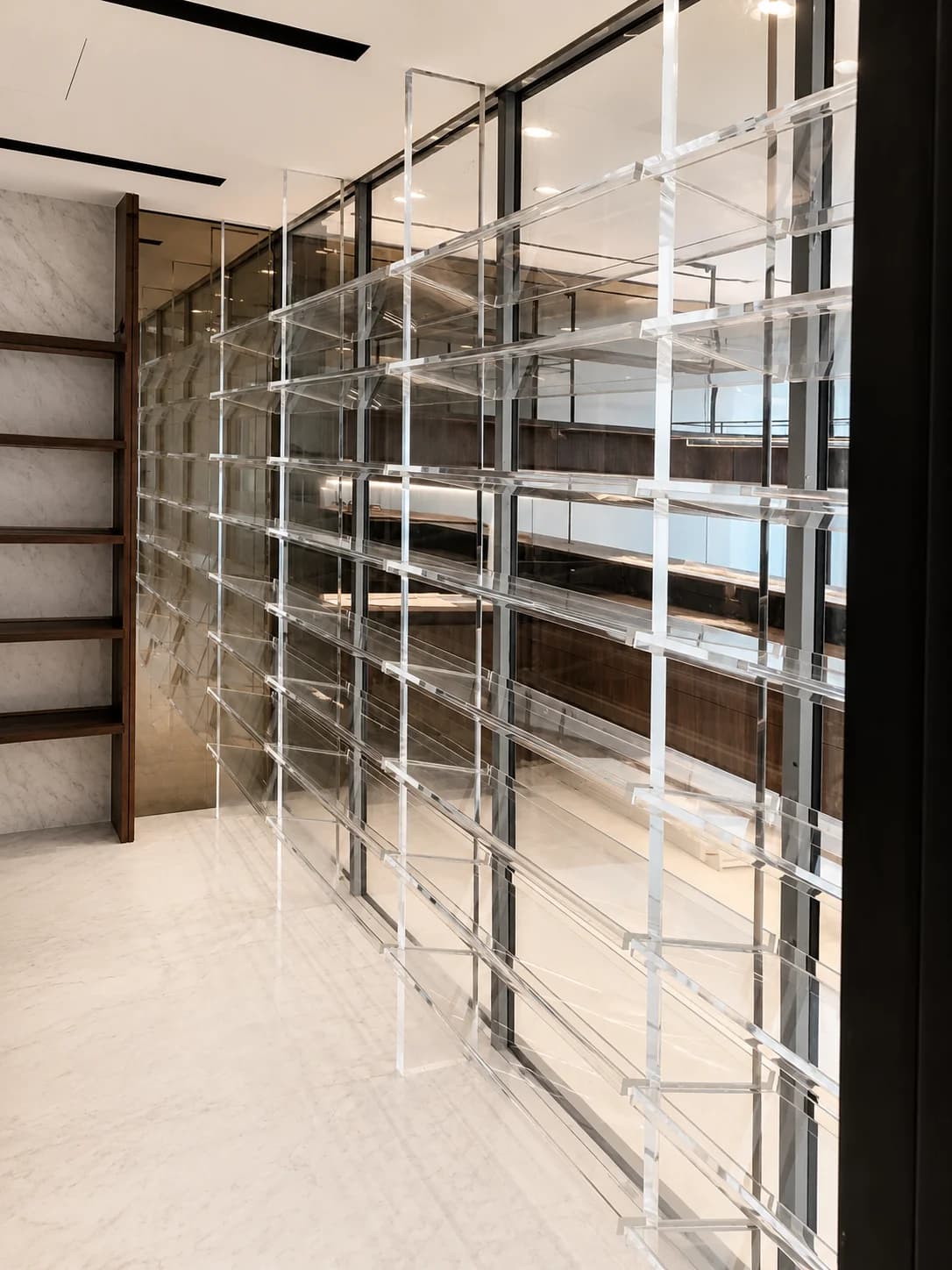 Acrylic wine rack — Bishopsgate